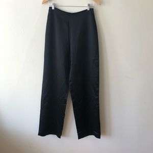 Satin evening trousers
